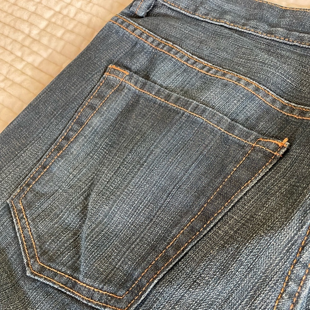 MENS GAP SLIM STRAIGHT FIT BLUE JEANS